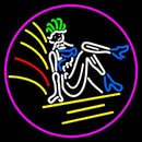 Strip Girl Logo Handmade Art Neon Sign