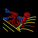 Strip Girl Logo Handmade Art Neon Sign