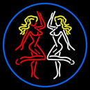 Strip Girl Pose Handmade Art Neon Sign
