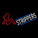 Strippers Handmade Art Neon Sign