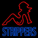 Strippers Handmade Art Neon Sign