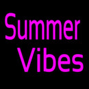 Summer Vibes Handmade Art Neon Sign