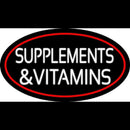 Supplements And Vitamins Handmade Art Neon Sign