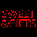Sweets And Gifts Red Handmade Art Neon Sign