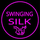 Swinging Silk Handmade Art Neon Sign