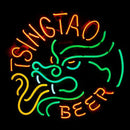 Professional  Tsingtao Beer Bar Open Neon Signs