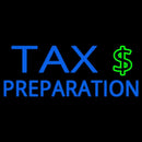 Tax Preparation Handmade Art Neon Sign