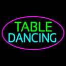 Table Dancing Handmade Art Neon Sign