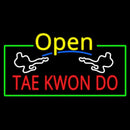 Tae Kwon Do Handmade Art Neon Sign