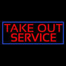 Take Out Service Handmade Art Neon Sign