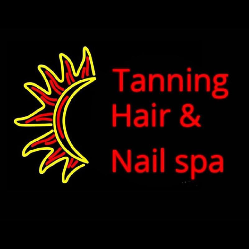 Tanning Hair And Spa Handmade Art Neon Sign