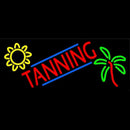 Tanning With Logo Handmade Art Neon Sign