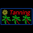 Tanning With Logo Handmade Art Neon Sign