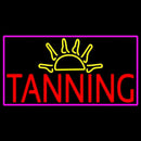 Tanning With Sun Rays Handmade Art Neon Sign