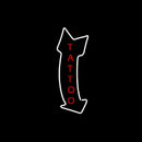 Tattoo Arrow Handmade Art Neon Sign
