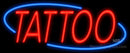 Tattoo Deco Style Neon Sign