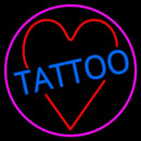 Tattoo Heart Handmade Art Neon Sign