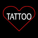 Tattoo Heart Handmade Art Neon Sign