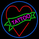 Tattoo Inside Heart Handmade Art Neon Sign