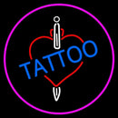 Tattoos Inside Heart Handmade Art Neon Sign