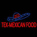 Tex Mexican Food Handmade Art Neon Sign