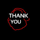 Thank You Handmade Art Neon Sign