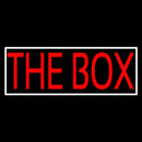 The Box Block With White Border Handmade Art Neon Sign