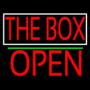 The Box Block With White Border With Open 1 Handmade Art Neon Sign