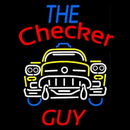 The Checker Guy Handmade Art Neon Sign