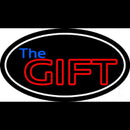 The Gift With White Border Handmade Art Neon Sign