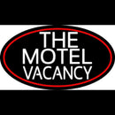 The Motel Vacancy With Red Border Handmade Art Neon Sign