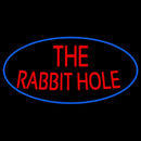 The Rabbit Hole Handmade Art Neon Sign