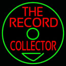 The Record Collector Handmade Art Neon Sign