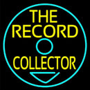 The Record Collector Handmade Art Neon Sign