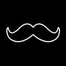 The Shave Mustache Handmade Art Neon Sign