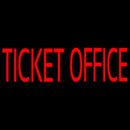 Ticket Office Handmade Art Neon Sign