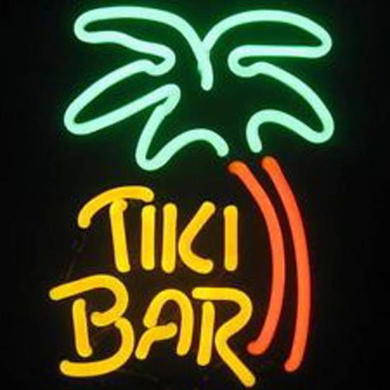 Tiki Bar Handmade Art Neon Sign