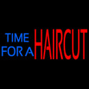 Time For A Haircut Handmade Art Neon Sign