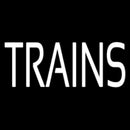 Trains Handmade Art Neon Sign