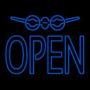 Travel Aeroplane Open Handmade Art Neon Sign