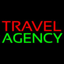 Travel Agency Block Handmade Art Neon Sign