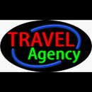 Travel Agency Handmade Art Neon Sign