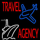 Travel Agency With Logo Handmade Art Neon Sign