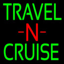 Travel N Cruise Handmade Art Neon Sign