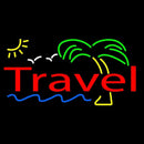 Travel Handmade Art Neon Sign