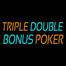 Triple Double Bonus Poker 1 Handmade Art Neon Sign