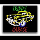 Tripp Garage Handmade Art Neon Sign