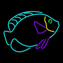 Tropical Fish Handmade Art Neon Sign