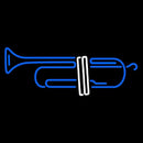 Trumpet Saxophone 1 Handmade Art Neon Sign