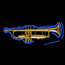 Trumpet Shaped Handmade Art Neon Sign